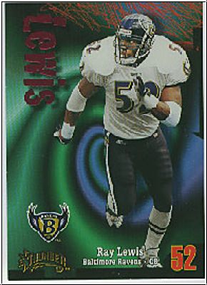 NFL 1998 SkyBox Thunder - No 196 - Ray Lewis