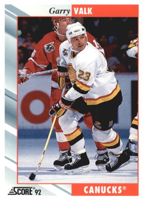 NHL 1992 / 93 Score - No 355 - Garry Valk