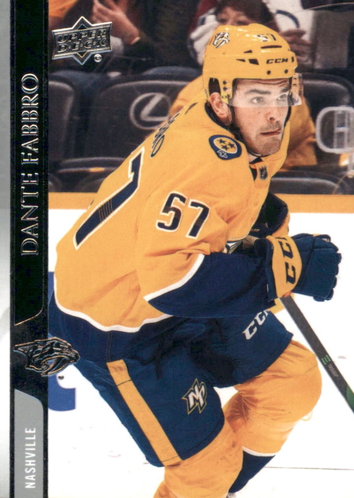 NHL 2020-21 Upper Deck - No 356 - Dante Fabbro