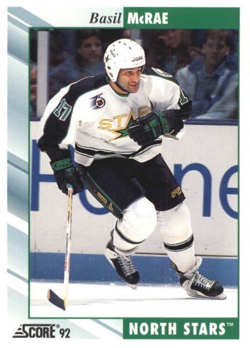 NHL 1992 / 93 Score - No 356 - Basil McRae