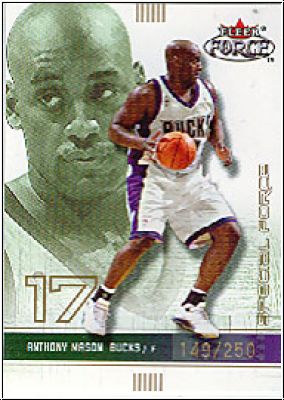 NBA 2001/02 Fleer Force - No 145 - Anthony Mason