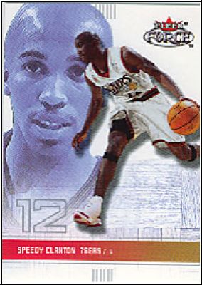 NBA 2001/02 Fleer Force - No 143 - Speedy Claxton