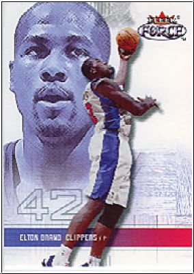 NBA 2001/02 Fleer Force - No 81 - Elton Brand