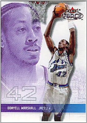 NBA 2001/02 Fleer Force - No 170 - Donyell Marshall