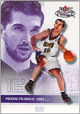 NBA 2001/02 Fleer Force - No 94 - Predrag Stojakovic