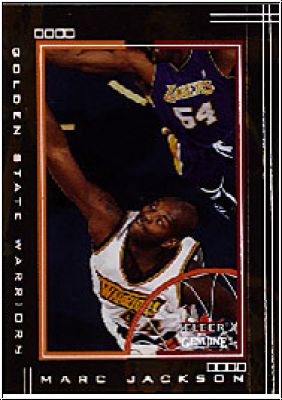 NBA 2001/02 Fleer Genuine - No 18 - Marc Jackson