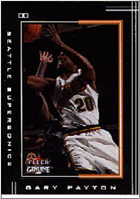 NBA 2001/02 Fleer Genuine - No 11 - Gary Payton