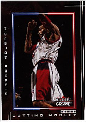 NBA 2001/02 Fleer Genuine - No 17 - Cuttino Mobley