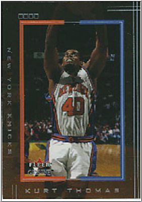 NBA 2001/02 Fleer Genuine - No 16 - Kurt Thomas