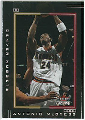 NBA 2001 / 02 Fleer Genuine - No 5 - Antonio McDyess