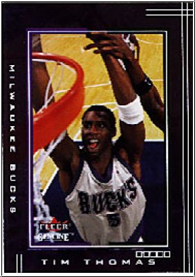 NBA 2001 / 02 Fleer Genuine - No 33 - Tim Thomas