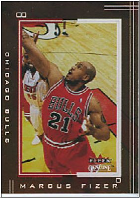 NBA 2001/02 Fleer Genuine - No 22 - Marcus Fizer