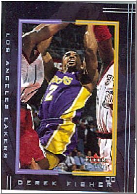 NBA 2001/02 Fleer Genuine - No 42 - Derek Fisher