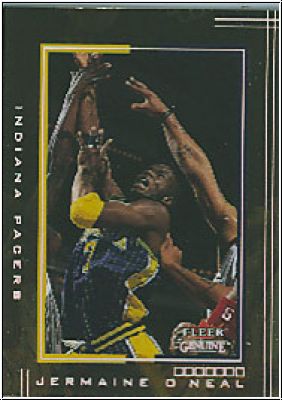 NBA 2001 / 02 Fleer Genuine - No 50 - Jermaine O'Neal