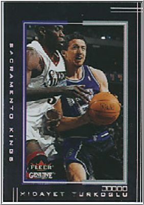 NBA 2001/02 Fleer Genuine - No 39 - Hidayet Turkoglu