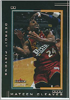 NBA 2001 / 02 Fleer Genuine - No 48 - Mateen Cleaves