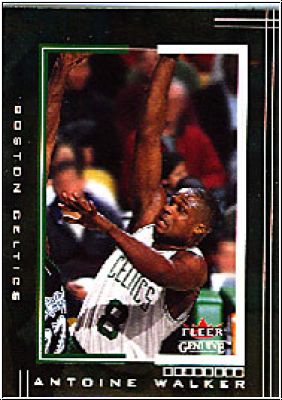 NBA 2001 / 02 Fleer Genuine - No 47 - Antoine Walker