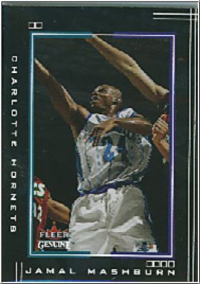 NBA 2001/02 Fleer Genuine - No 44 - Jamal Mashburn