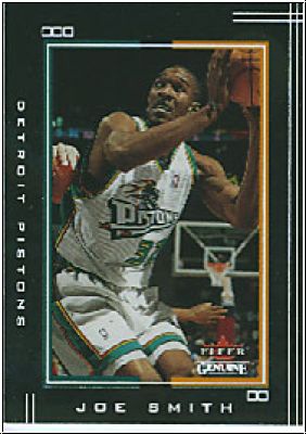 NBA 2001/02 Fleer Genuine - No 62 - Joe Smith