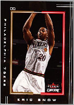 NBA 2001/02 Fleer Genuine - No 106 - Eric Snow