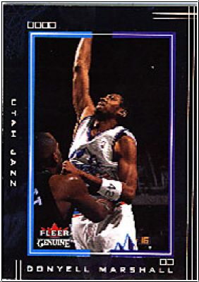 NBA 2001/02 Fleer Genuine - No 92 - Donyell Marshall