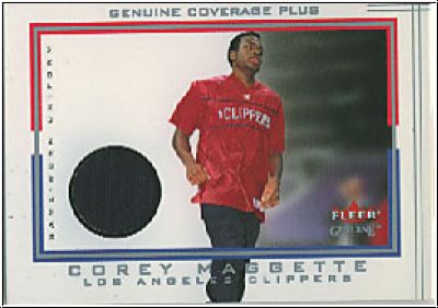 NBA 2001/02 Fleer Genuine Coverage Plus - No 15 - Corey Maggette