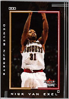 NBA 2001/02 Fleer Genuine - No 116 - Nick van Exel