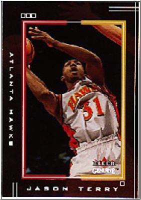 NBA 2001/02 Fleer Genuine - No 110 - Jason Terry