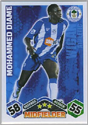 Soccer 2009/10 Topps Match Attax Premier League - No 331