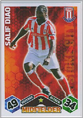 Soccer 2009/10 Topps Match Attax Premier League - No 262