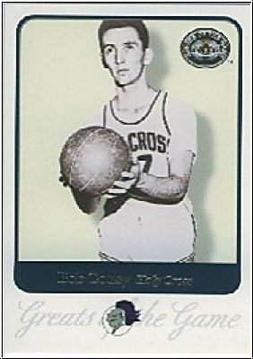 NBA 2001 Greats of the Game - No 6 - Bob Cousy