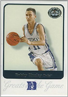 NBA 2001 Greats of the Game - No 9 - Bobby Hurley