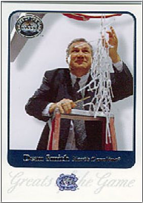 NBA 2001 Greats of the Game - No 22 - Dean Smith