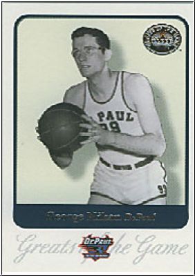 NBA 2001 Greats of the Game - No 27 - George Mikan