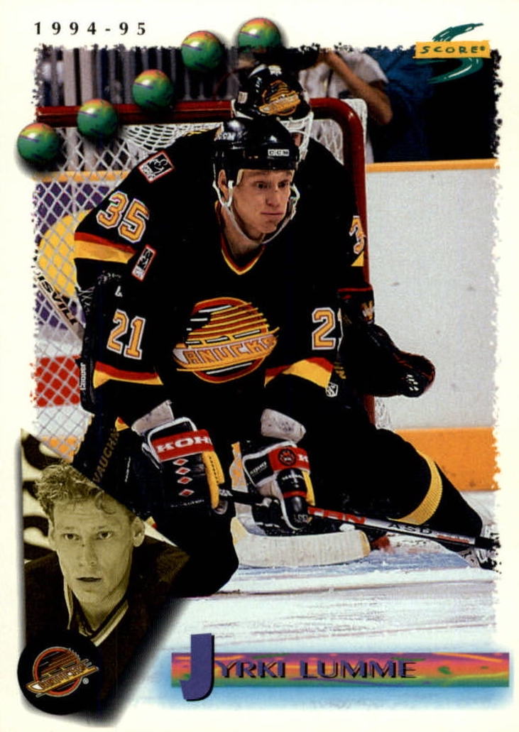NHL 1994 / 95 Score - No 35 - Yrki Lumme