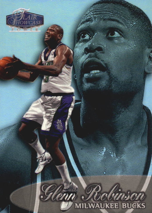 NBA 1998 / 99 Flair Showcase Row 3 - No 35 - Glenn Robinson