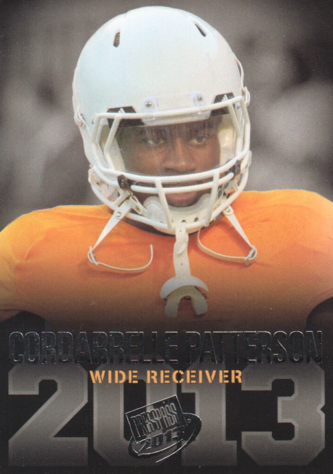 NFL 2013 Press Pass - No 35 - Cordarrelle Patterson