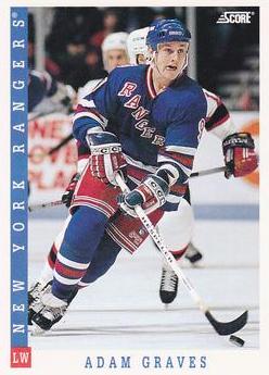 NHL 1993 / 94 Score - No 35 - Adam Graves