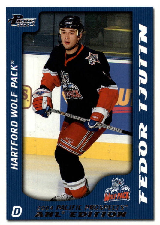 NHL 2003-04 Pacific AHL Prospects - No. 35 - Fedor Tyutin