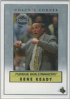 NBA 2001 Greats of the Game Coache's Corner - No 16 of 16 CC - Gene Keady