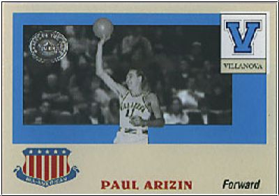 NBA 2001 Greats of the Game All-American Collection - No 5 - Paul Arizin