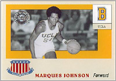 NBA 2001 Greats of the Game All-American Collection - No 12 - Marques Johnson