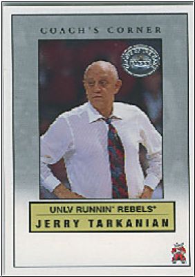 NBA 2001 Greats of the Game Coache's Corner - No 11 of 16 CC - Jerry Tarkanian