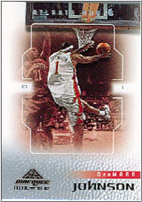 NBA 2001/02 Fleer Marquee - No 1 - DerMarr Johnson