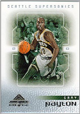 NBA 2001-02 Fleer Marquee - No 18 - Gary Payton