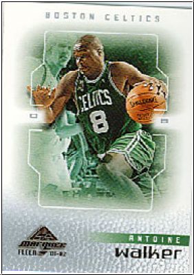 NBA 2001-02 Fleer Marquee - No. 38 - Antoine Walker