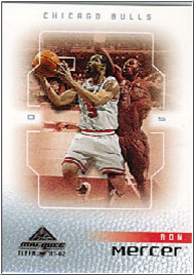 NBA 2001-02 Fleer Marquee - No. 58 - Ron Mercer