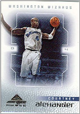 NBA 2001-02 Fleer Marquee - No. 39 - Courtney Alexander