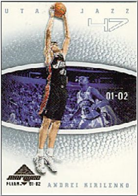 NBA 2001-02 Fleer Marquee - No 114 - Andrei Kirilenko