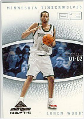 NBA 2001/02 Fleer Marquee - No 125 - Woods / Haywood